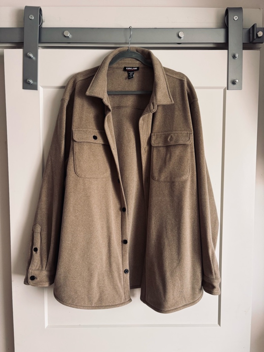 Kirkland Shirt Jacket Men’s 2-way stretch NWOT